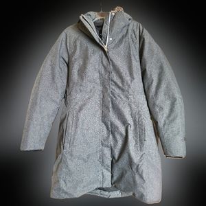 The North Face long winter coat with hood